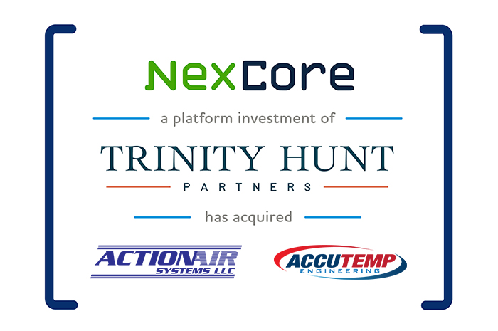 Hudson Avenue Advises Trinity Hunt and NexCore on Its Acquisitions  of Action Air Systems and Accutemp Engineering