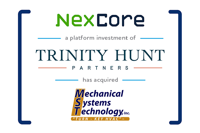 Hudson Avenue Advises Trinity Hunt and NexCore on its Acquisition of Mechanical Systems Technology